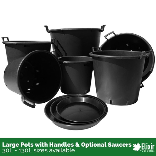 Large plant pot plastic - pot,