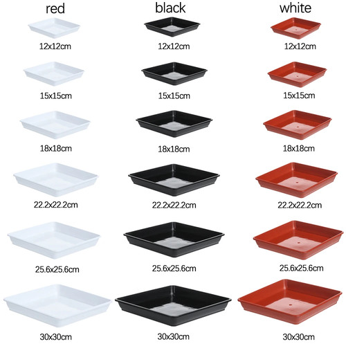 Plant pot saucer square - saucer,
