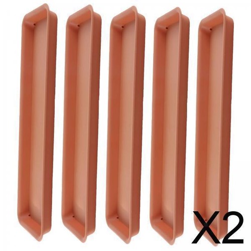 Plastic plant pot saucers - pot,