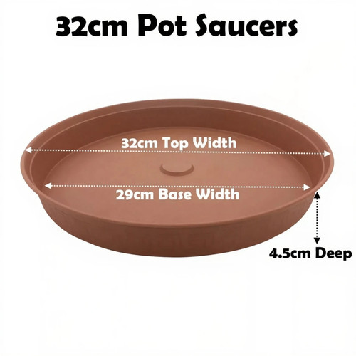 32cm plant pot saucer drip - plant,