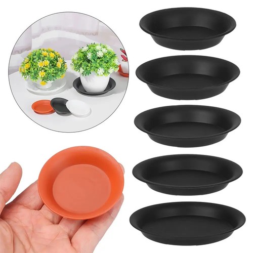 12x round plant - pot, saucers
