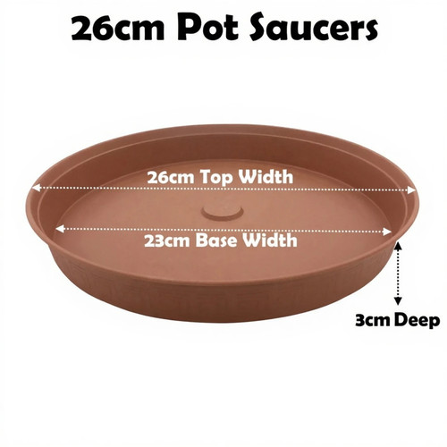 26cm plant pot saucer - plant,