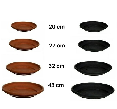 Plastic saucer base round - saucer,